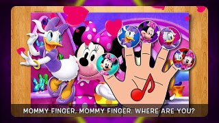 Mickey Mouse Sports, Policeman Daddy and Minnie Mommy Finger Family Songs!