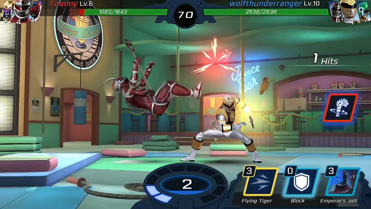 Power Rangers: Legacy Wars Mighty Morphin White Ranger (Gameplay)(Part 1)