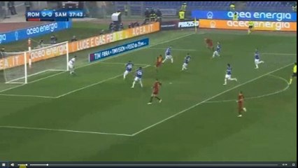 Florenzi Missed Penalty - Roma vs Sampdoria 0-0 28.01.2018 (HD)