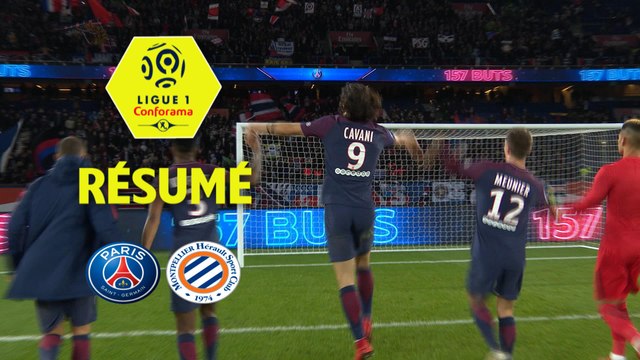 Paris Saint-Germain - Montpellier Hérault SC (4-0) - Résumé - (PARIS-MHSC) / 2017-18