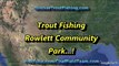 Trout Fishing Rowlett Community Park... #flyfishing #troutfishing