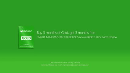 Xbox Live - PLAYERUNKNOWN'S BATTLEGROUNDS