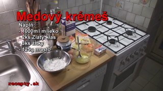 VsetkyRecepty.sk: Medový krémeš