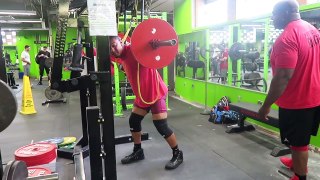 Larry Wheels - 545lbs RAW Bench & 760lbs Squat In Sleeves