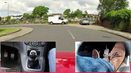 Meeting traffic driving lesson - Clutch control meeting traffic