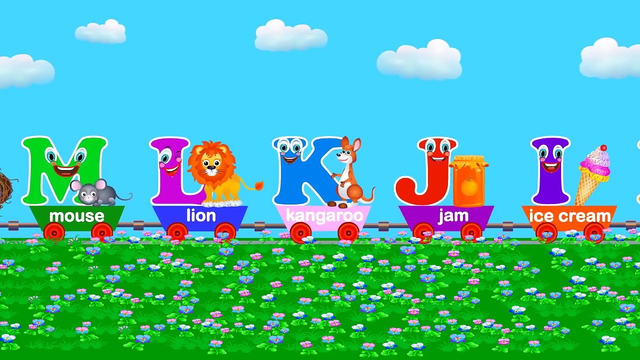 Alphabet Train * | Alphabet Compilation Songs for Children | Nursery Rhymes | Educational Video