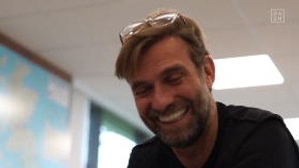 Klopp reacts to 'we've got Salah' song