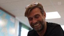 Klopp reacts to 'we've got Salah' song