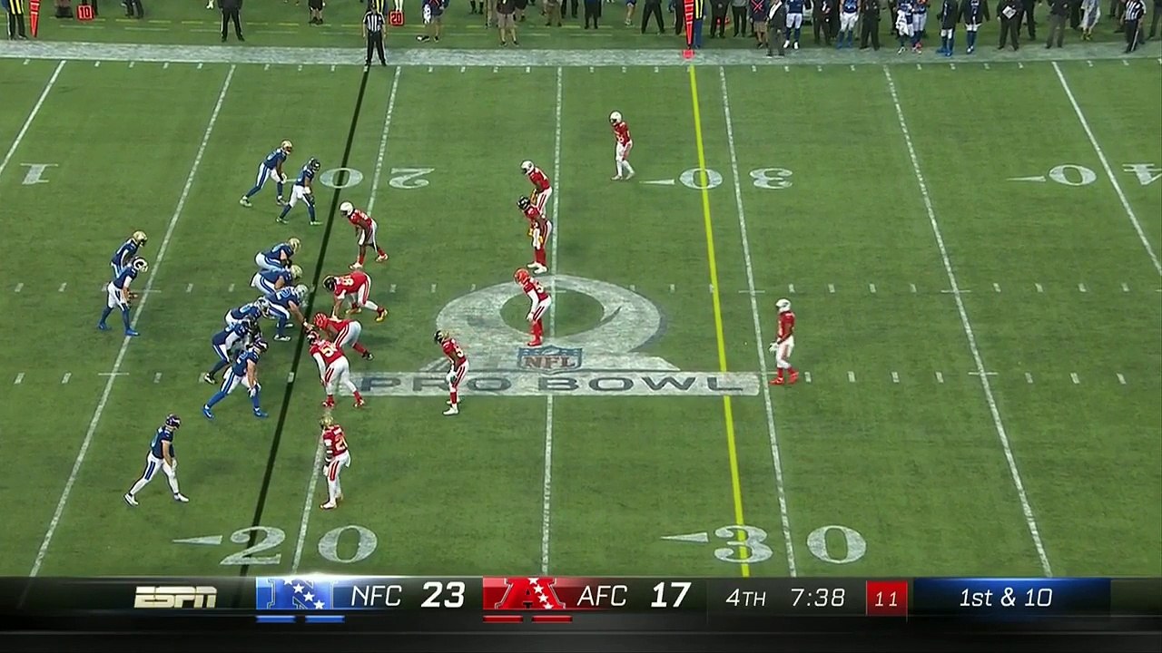 Hyped Seattle Seahawks safety Earl Thomas almost runs on field as wide receiver Doug Baldwin sprints away