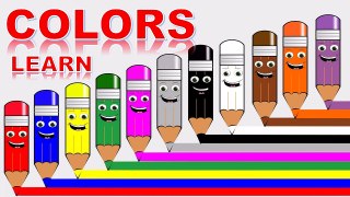 Learn colors for children - colors pens