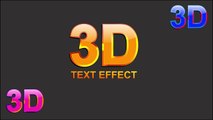 Coreldraw X8 3D Yazı Efekti: CorelDRAW metin etkisi 3.