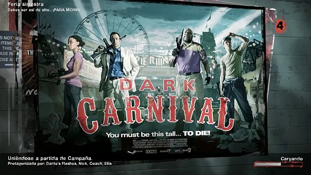 Left 4 Dead 2 Campaña Dark Carnival Completa Experto