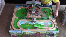 Playing with Trains Thomas and Friends Wooden Railway Brendam Docks