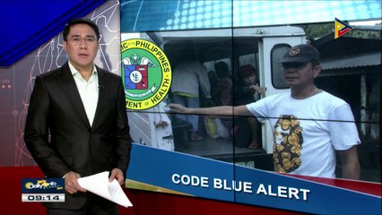 DOH, nasa code blue alert pa rin dahil sa Bulkang Mayon