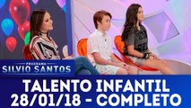 Talento Infantil - Programa Silvio Santos 28.01.18