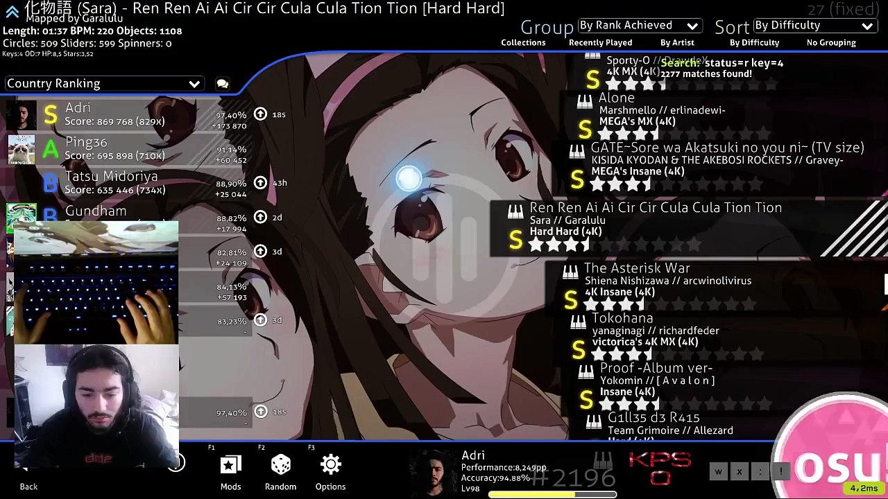 Ren Ren Ai Ai Cir Cir Cula Cula Tion Tion [Hard Hard] 900k