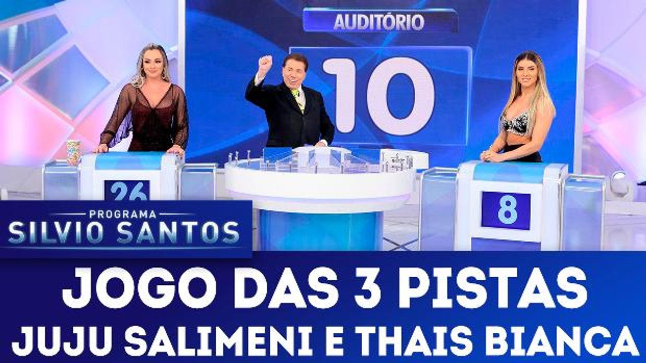 Jogo das 3 Pistas Programa Silvio Santos 28.01.18 Vídeo Dailymotion