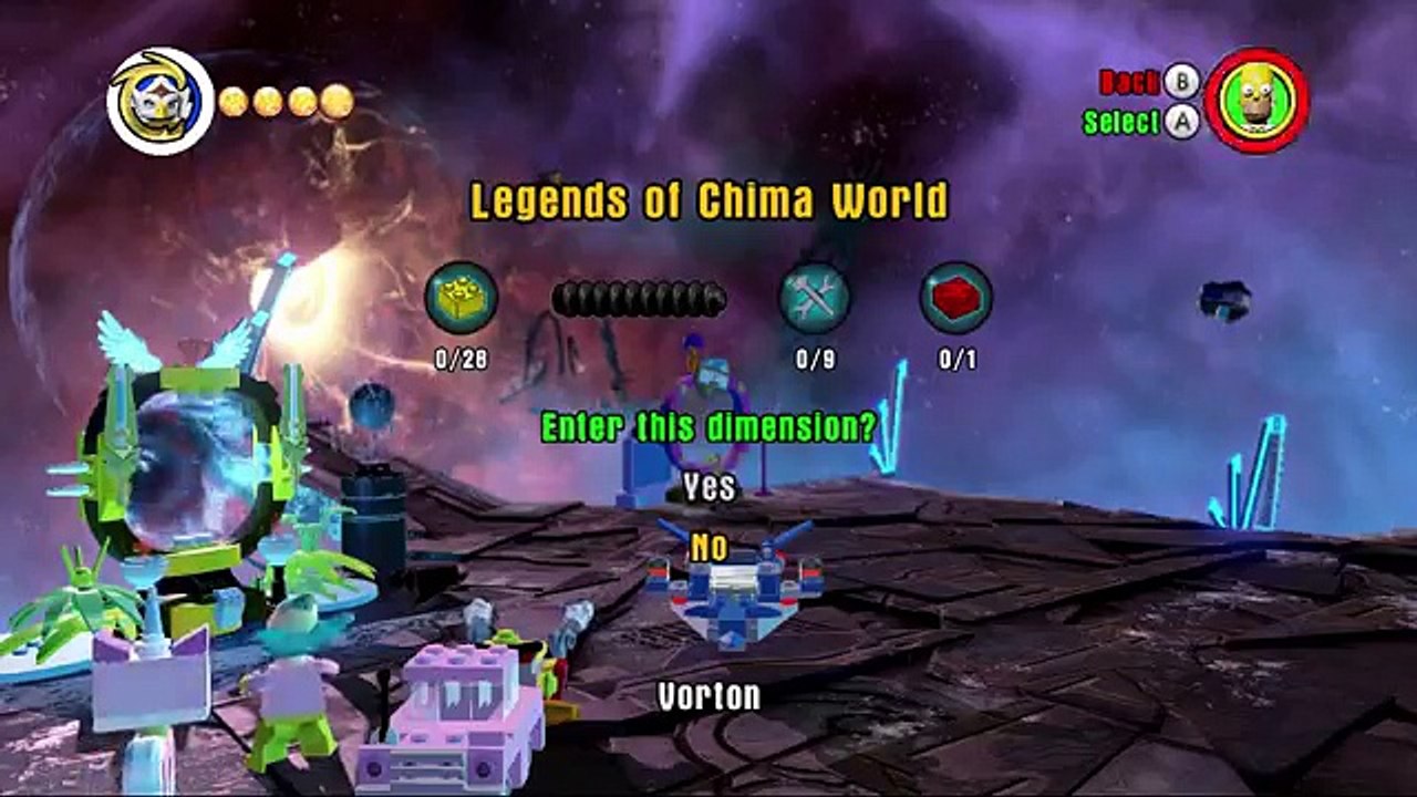 LEGO Dimensions Co-Op gameplay! LEGO Chima World!