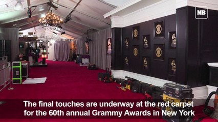 New York prepares for Grammy Awards at Madison Square Garden