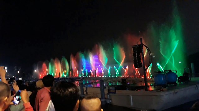 Water dancing music light- Part 1