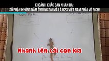 Khoảnh khắc bạn nhận ra: số phận không nằm ở đúng sai mà là U23 Việt Nam phải vô địch!