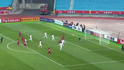 Bàn thắng trên chấm phạt đền của U23 Qatar