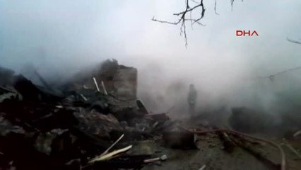 Isparta'da Ev Yangını 1 Ölü -