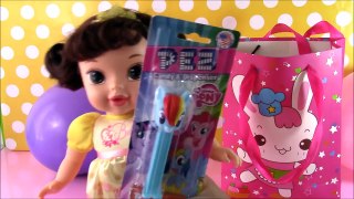 Disney Princess My First Baby Doll Belle Birthday Party! SURPRISE TOYS MLP MOONBEAMS