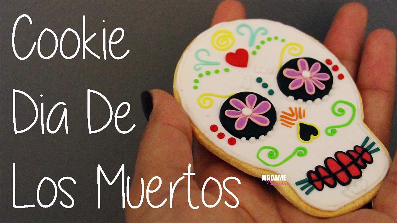Cookie Dia De Los Muertos (Tuto Fimo/Polymer Clay Tutorial)
