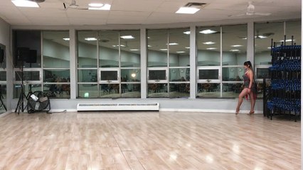 Woman Falls While Salsa Dancing