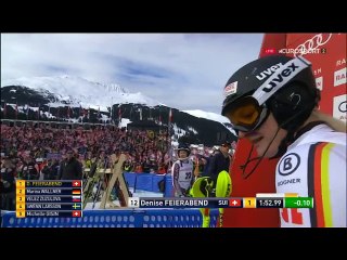 Fis Alpine World Cup 2017-18 Women's Alpine Skiing Slalom 2^ Run Lenzerheide (28.01.2018)