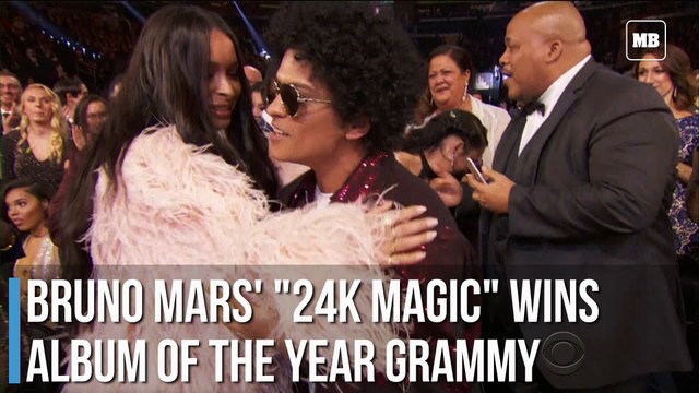 Bruno Mars' 24K Magic wins Album of the Year Grammy