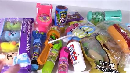 Candy Bonanza! Sour Flush Candy Toilet Kidsmania Krank Pop Giant Gummy Hot Dog! FUN