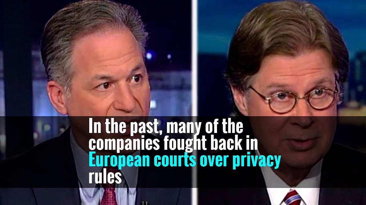 Tech Giants Brace for Europe’s New Data Privacy Rules