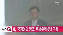 [YTN 실시간뉴스] 檢, '국정농단 방조' 우병우에 8년 구형 / YTN