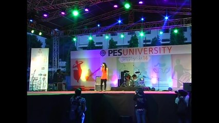 Mera mann - Suprabha kv performing LIVE in PESIT