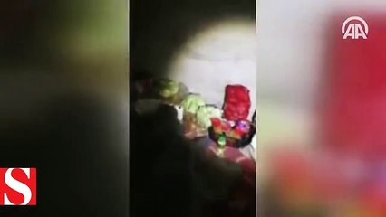 PYD/PKK�nın Afrin�de ele geçen mevzileri görüntülendi