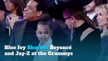 Blue Ivy Shushes Beyoncé and Jay-Z at the Grammys