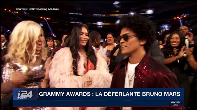 Grammy Awards 2018 : Bruno Mars, roi de la soirée