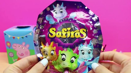 Mochila de Peppa Pig con Huevos Sorpresa y Sobres Sorpresa | Juguetes de Peppa Pig en español