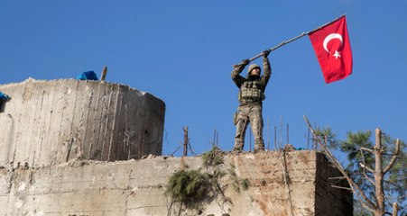 YPG'nin Elinden Alınan Burseya Dağı'na 8 Tank ve 12 Zırhlı Araç Gönderildi, Kule İnşa Ediliyor