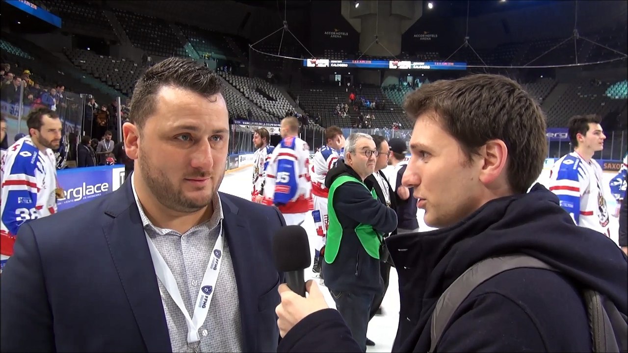 HH 2018-01-28 Interview Sébastien Berthet Président des Lions de Lyon Vainqueur de la Coupe de France 2018