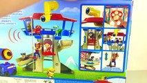 PAW PATROL LOOKOUT PLAYSET TOYS SURPRISE EGGS BEST LEARNING COLORS FOR KIDS