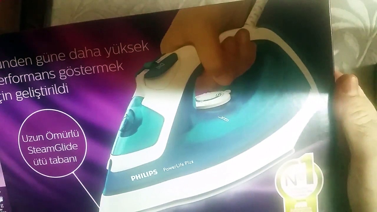 PHILIPS GC298120 POWERLİFE PLUS BUHARLI ÜTÜ KUTU AÇILIMI(UNBOXİNG)