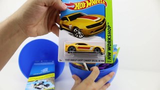 Giant Play-Doh HOT WHEELS surprise egg