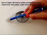 Cómo dibujar un ojo realista y PESTAÑAS!! Paso a Paso