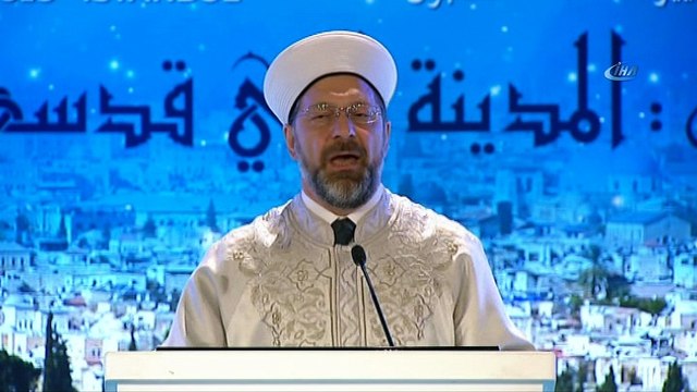 Diyanet İşleri Başkanı Prof. Dr. Ali Erbaş:'Müslümanların konuştuklarında çözemeyecekleri hiç bir problemleri yoktur”