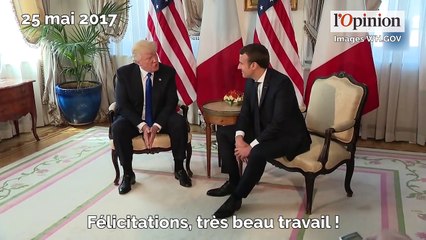 Ce que pense vraiment Donald Trump d’Emmanuel Macron