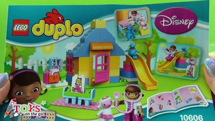 Clínica LEGO de la Doctora Juguetes con tobogán - Juguetes de Doctora Juguetes