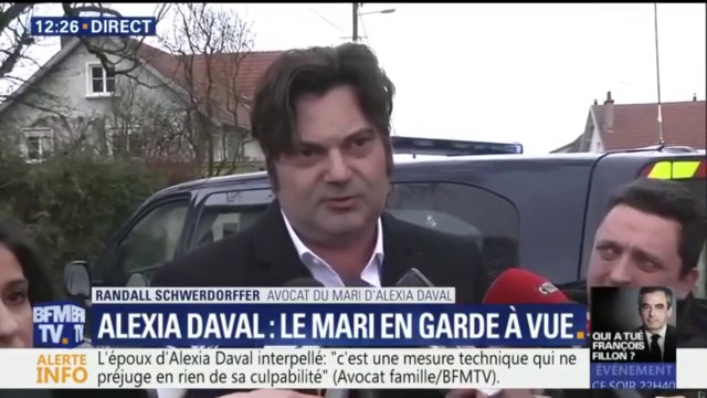 Il nie totalement les faits , déclare l’avocat du mari d’Alexia Daval placé en garde à vue